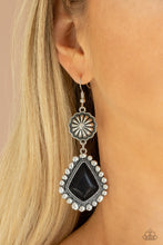 Load image into Gallery viewer, Paparazzi ~ Country Cavalier ~ Black Earrings