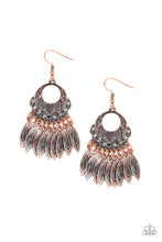 Load image into Gallery viewer, Paparazzi ~ Country Chimes ~ Copper Earrings