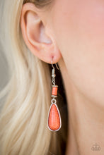 Load image into Gallery viewer, Paparazzi ~ Courageously Canyon ~ Orange Earrings