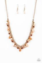 Load image into Gallery viewer, Paparazzi ~ Courageously Catwalk ~ Gold Necklace Set