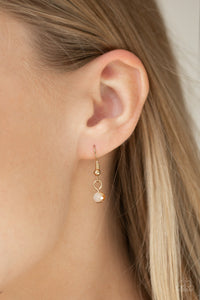 Paparazzi ~ Courageously Catwalk ~ Gold Necklace Set