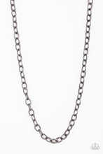 Load image into Gallery viewer, Paparazzi ~ Courtside Seats ~ Men&#39;s  Black Urban Necklace
