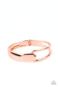 Paparazzi ~ Couture-Clutcher ~ Copper Bracelet