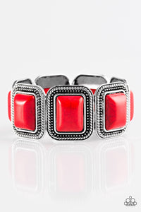 Paparazzi ~ Cowgirl Chic ~ Red Bracelet