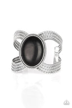 Load image into Gallery viewer, Paparazzi ~ Coyote Couture ~ Black Cuff Bracelet
