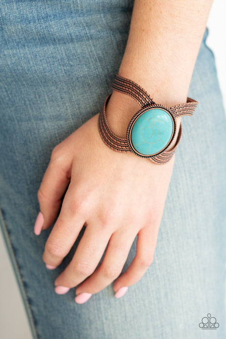 Paparazzi ~ Coyote Couture ~ Copper Cuff Bracelet