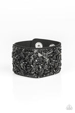 Load image into Gallery viewer, Paparazzi ~ Crush Rush ~ Black Urban Bracelet