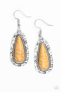 Paparazzi ~ Cruzin Colorado ~ Yellow Earrings