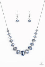 Load image into Gallery viewer, Paparazzi ~ Crystal Carriages ~ Blue Necklace Set