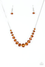 Load image into Gallery viewer, Paparazzi ~ Crystal Carriages ~ Brown Necklace Set