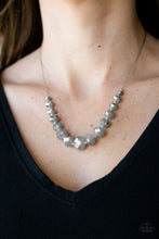 Load image into Gallery viewer, Paparazzi ~ Crystal Carriages ~ Silver Necklace Set