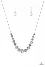 Load image into Gallery viewer, Paparazzi ~ Crystal Carriages ~ Silver Necklace Set