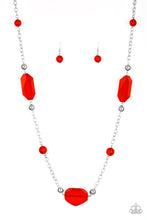 Load image into Gallery viewer, Paparazzi ~ Crystal Charm ~ Red Necklace Set