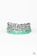 Load image into Gallery viewer, Paparazzi ~ Crystal Collage ~ Green Bracelet