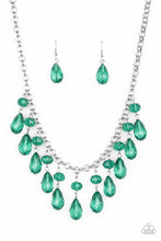 Load image into Gallery viewer, Paparazzi ~ Crystal Enchantment ~ Green Necklace Set