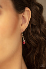 Load image into Gallery viewer, Paparazzi ~ Cupid Charm ~ Red Heart Pendant Necklace Set