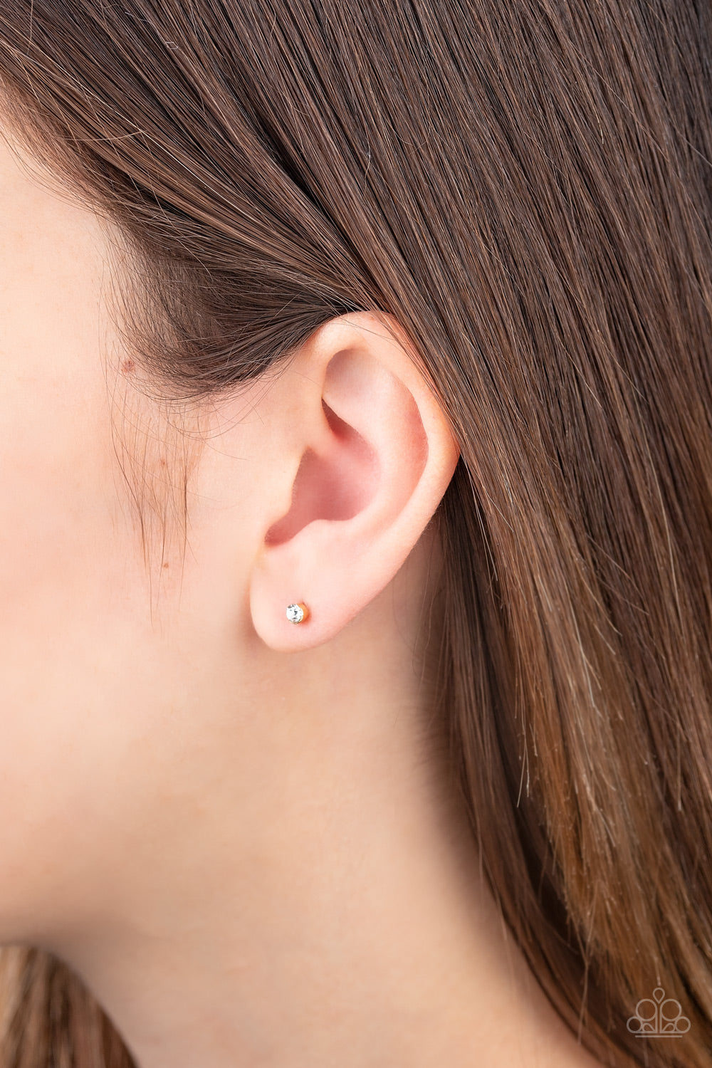 Paparazzi ~ Dainty Decor ~ Gold Post Earrings