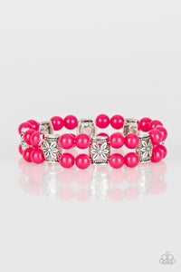 Paparazzi ~ Daisy Debutante ~ Pink Bracelet