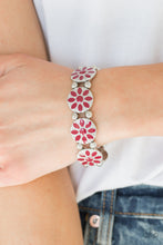 Load image into Gallery viewer, Paparazzi ~ Dancing Dahlias ~ Red Bracelet