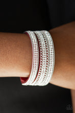 Load image into Gallery viewer, Paparazzi ~ Dangerously Drama Queen ~ Red Urban Bracelet