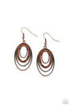 Load image into Gallery viewer, Paparazzi ~ Date Night Diva ~ Copper Earrings