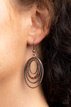 Load image into Gallery viewer, Paparazzi ~ Date Night Diva ~ Copper Earrings