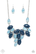 Load image into Gallery viewer, Paparazzi ~ Date Night Nouveau ~ Blue Necklace &amp; Bracelet Set (Fashion fix Exclusive)