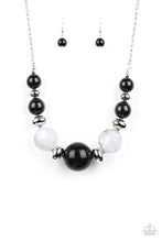 Load image into Gallery viewer, Paparazzi ~ Daytime Drama ~ Black Necklace Set