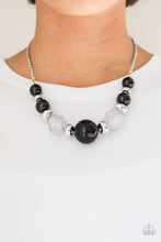 Load image into Gallery viewer, Paparazzi ~ Daytime Drama ~ Black Necklace Set