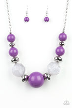 Load image into Gallery viewer, Paparazzi ~  Daytime Drama ~ Purple Necklace Set