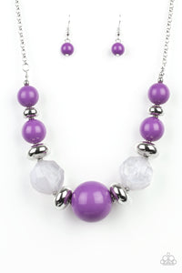 Paparazzi ~  Daytime Drama ~ Purple Necklace Set