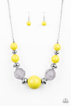 Load image into Gallery viewer, Paparazzi ~ Daytime Drama ~ Yellow Necklace Set