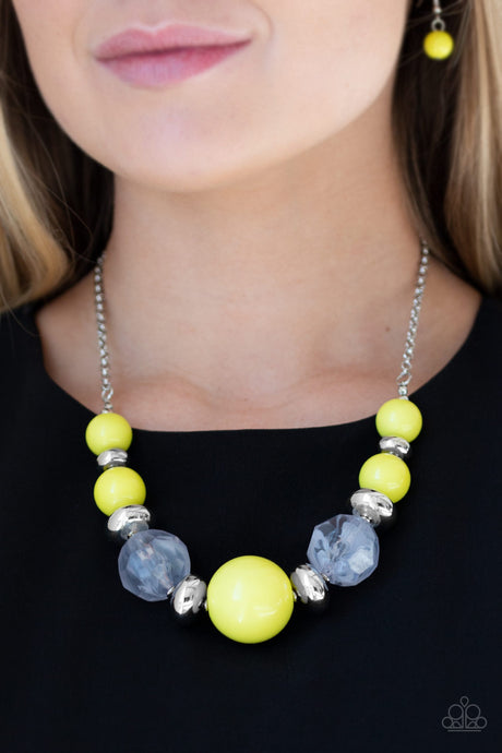 Paparazzi ~ Daytime Drama ~ Yellow Necklace Set