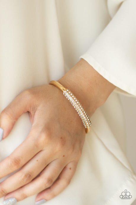 Paparazzi ~ Day to Day Dazzle ~ Gold Cuff Bracelet