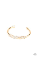 Load image into Gallery viewer, Paparazzi ~ Day to Day Dazzle ~ Gold Cuff Bracelet