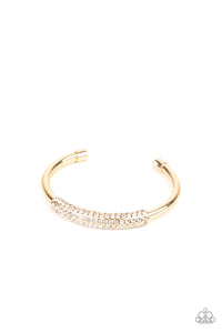 Paparazzi ~ Day to Day Dazzle ~ Gold Cuff Bracelet