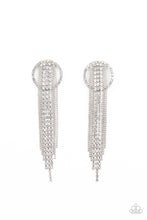 Load image into Gallery viewer, Paparazzi ~ Dazzle by Default ~ White Post Earrings (Life of the Party Exclusive)