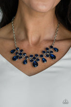 Load image into Gallery viewer, Paparazzi ~ Debutante Drama ~ Blue Necklace Set