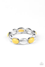 Load image into Gallery viewer, Paparazzi ~ Decadently Dewy ~ Yellow Bracelet