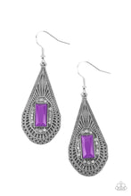 Load image into Gallery viewer, Paparazzi ~ Deco Dreaming ~ Purple Earrings
