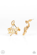 Load image into Gallery viewer, Paparazzi ~ Deco Dynamite ~ Gold Double-Sided Post Earrings