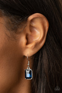Paparazzi - Deep Freeze Diva - Blue Necklace -$5.00