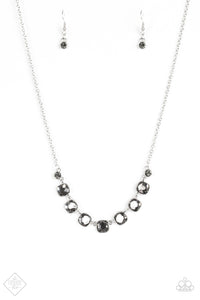 Paparazzi ~ Deluxe Luxe ~ Silver Necklace Set (Fashion Fix Exclusive)