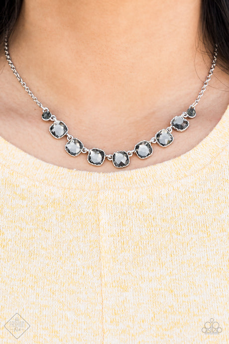 Paparazzi ~ Deluxe Luxe ~ Silver Necklace Set (Fashion Fix Exclusive)