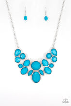 Load image into Gallery viewer, Paparazzi ~ Demi-Diva ~ Blue Necklace Set