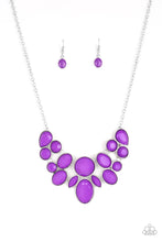 Load image into Gallery viewer, Paparazzi ~ Demi-Diva ~ Purple Necklace Set