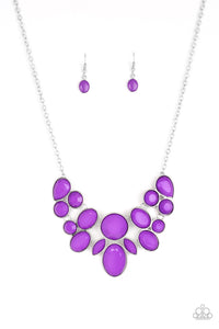 Paparazzi ~ Demi-Diva ~ Purple Necklace Set