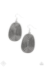 Load image into Gallery viewer, Paparazzi ~ Desert Climate ~ Silver Earrings (Fashion Fix Exclusive)