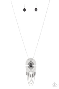 Paparazzi ~ Desert Culture ~ Black Necklace Set