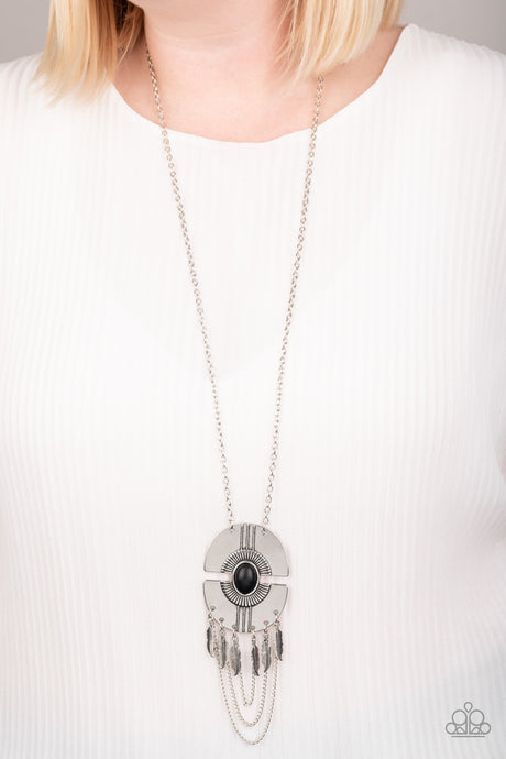 Paparazzi ~ Desert Culture ~ Black Necklace Set